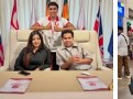 Students who departed for Malaysia
