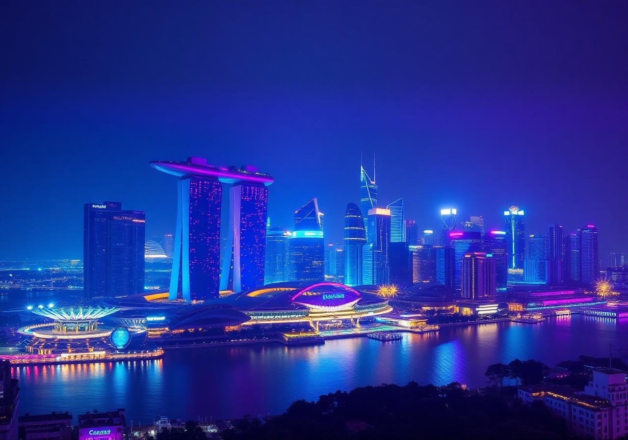 Singapore skyline